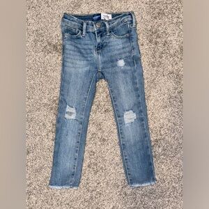 Rockstar Stretch Frayed-Hem Jeggings for Toddler Girls